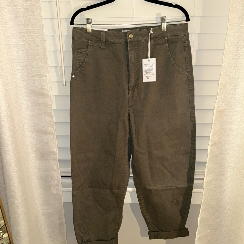 Casual Brown Pants
